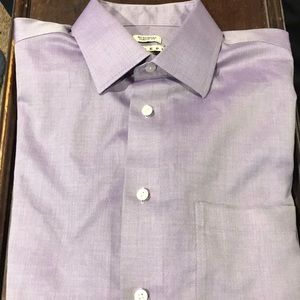 Purple Joseph Abboud Dress Shirt 15.5 32/33